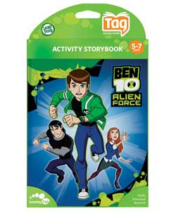 Tag Ben 10 Alien Force Book