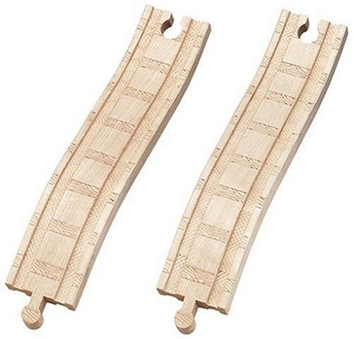 Wooden Thomas & Friends: 8 (200mm) Ascending Track - 2 Pieces