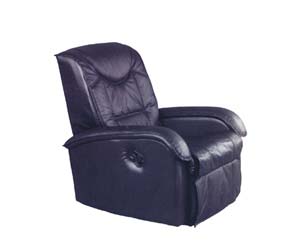 faced reclining armchair