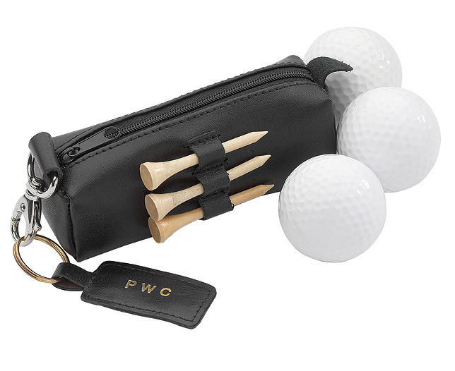 Golf Set Black Plain