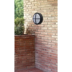 Leds-C4 Lighting Ariadna Grey Outdoor Wall Light