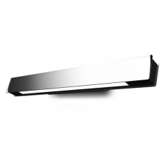 Belysa 650 Chrome and Black Bathroom Wall Light