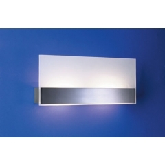 Leds-C4 Lighting Flat Satin Nickel Low Energy Wall Light Large