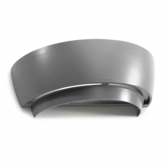 Leds-C4 Lighting Galilei Curved Light Grey Outdoor Wall Light