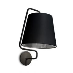 Gladis Modern Low Energy Black Wall Light