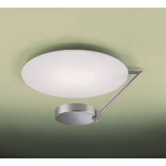 Leds-C4 Lighting Ibis Satin Nickel Ceiling Light Medium