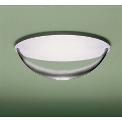 Moon Satin Nickel Ceiling Light