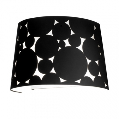 Trama Modern Black Wall Light