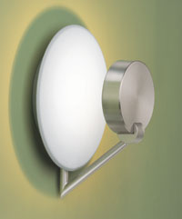 LEDS Lighting Ibis Modern Satin Nickel Wall Light