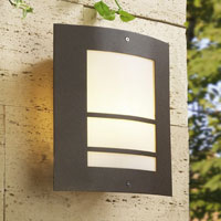 Outdoor Wall Light Modern Brown