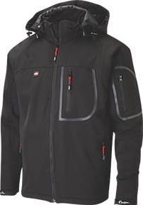 Lee Cooper, 1228[^]5411F Waterproof Softshell Jacket Black X