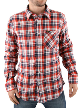 Red Georgio Long Sleeved Shirt