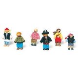 Legler Wooden bendy Pirate Dolls