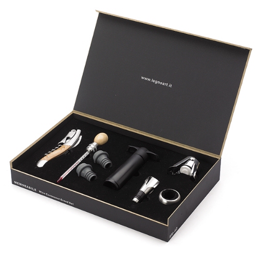 LegnoArt MEMORABILE Wine Connoisseur Grand Set