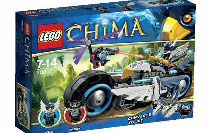 Chima - Eglors Twin Bike - 70007