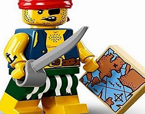 LEGO  Minifigures Series 16 - SCALLYWAG PIRATE Minifigure - (Bagged) 71013