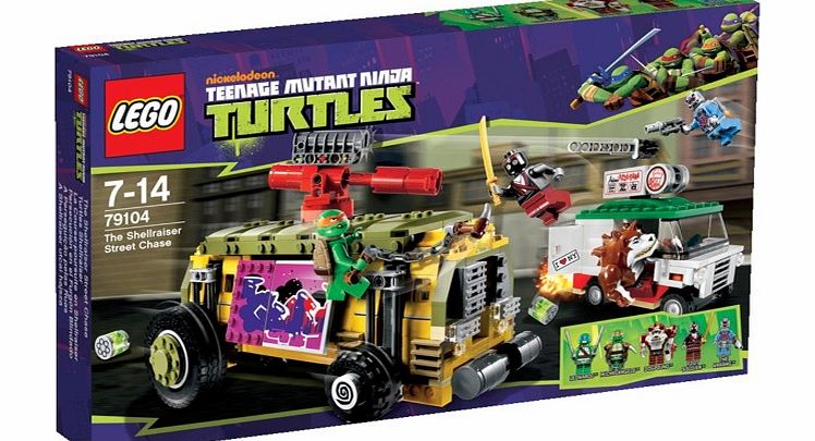 Ninja Turtles - The Shellraiser Street Chase -