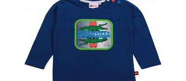 Lego Wear Duplowear Toddler Boys Toke 601 Blue Top L19/B11