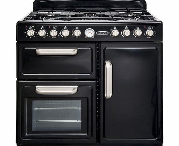 Leisure CMTF95K Dual Fuel Range Cooker Free Standing Black