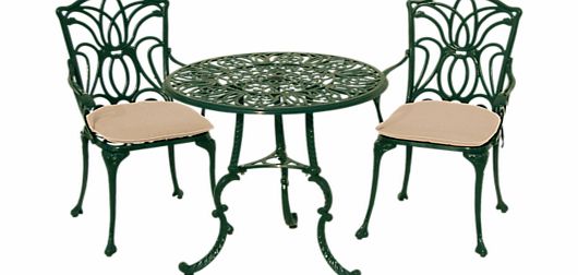 Leisuregrow Norfolk Outdoor 2 Seater Bistro Set