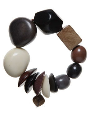 Tonal Tagua Bead Bracelet