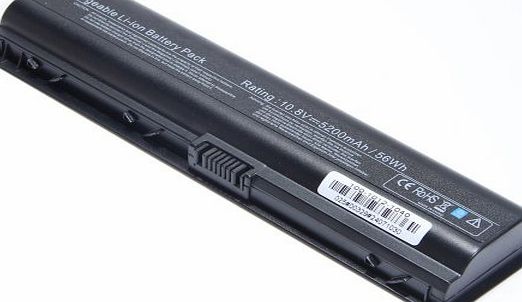 LENOGE 10.8V, 6 Cells, 5200mAh, High Capacity Replacement Laptop/ Notebook Li-ion Battery for HP Pavilion Dv2000 Dv6000 DV6100, Presario V3000, V6000 Series fits 441425-001 432306-001 432307-001 417066-001 4