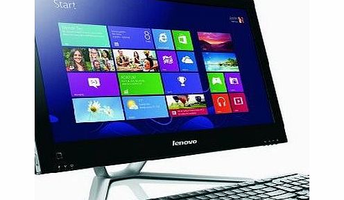 Lenovo C345 20-inch All-in-One Desktop PC - (Black) (AMD E1 1200 1.4GHz Processor, 4GB RAM, 500GB HDD, DVDRW, LAN, WLAN, Webcam, Integrated Graphics, Windows 8)