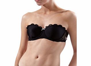 Lepel Athena black strapless bra