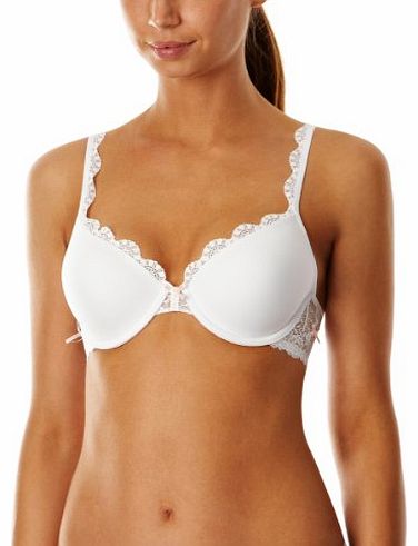 Athena T-Shirt Bra 17305, White/Pink, 34DD