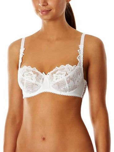 Fiore Full Cup Bra , White ,36F