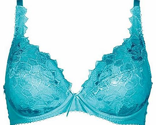 Fiore Plunge Bra, Color : Emerald, Size : 30F