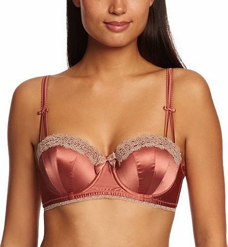 Victoria Balcony Womens Bra Copper Vintage Cream 32B