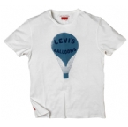 Mens Balloon T-Shirt White