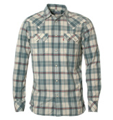 Blue Check Long Sleeve Shirt