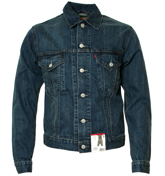 Blue Denim Slim Fitting Jacket