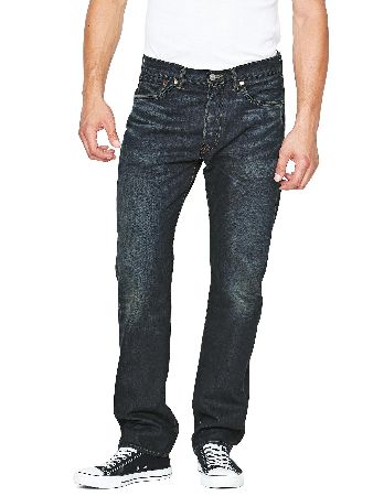 Levi`s Levis 501 Mens Premium Wash Straight Leg Jeans