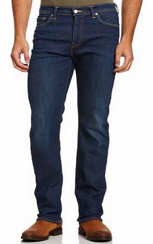 Levis Mens 513 Slim Straight Slim Jeans Blue - Blau (Sunny Blue 0168) 32/30