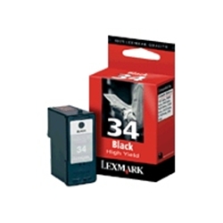 No.34 High Yield Black InkJet Cartridge