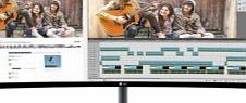 LG 34UC87C 2 x HDMI Display Port Height Adjust