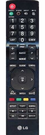 LG Electronics GENUINE LG LCD PLASMA TV REMOTE CONTROL AKB72915207