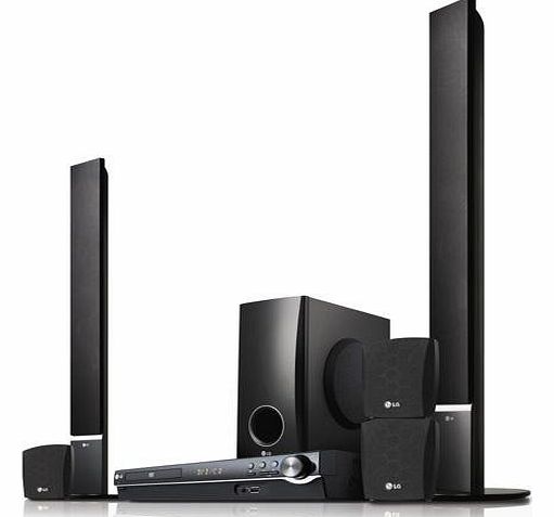 LG Electronics LG HT303PD 5.1 DVD Home Cinema System DIVX Upscaling Exp Del High Power Usb 1080P Upscaling Boxed