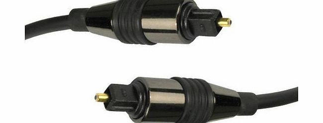 LGL 5m (5 metre) Fibre Optic Audio Cable Toslink Plug to Plug Digital S/PDIF Fiber Optical Lead best and suitable for SoundBars DTS Dolby Digital Surround Sound, SKY HD, Home Cinema Receivers, HIFI DA