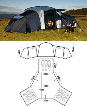 Cascade 9DL Tent