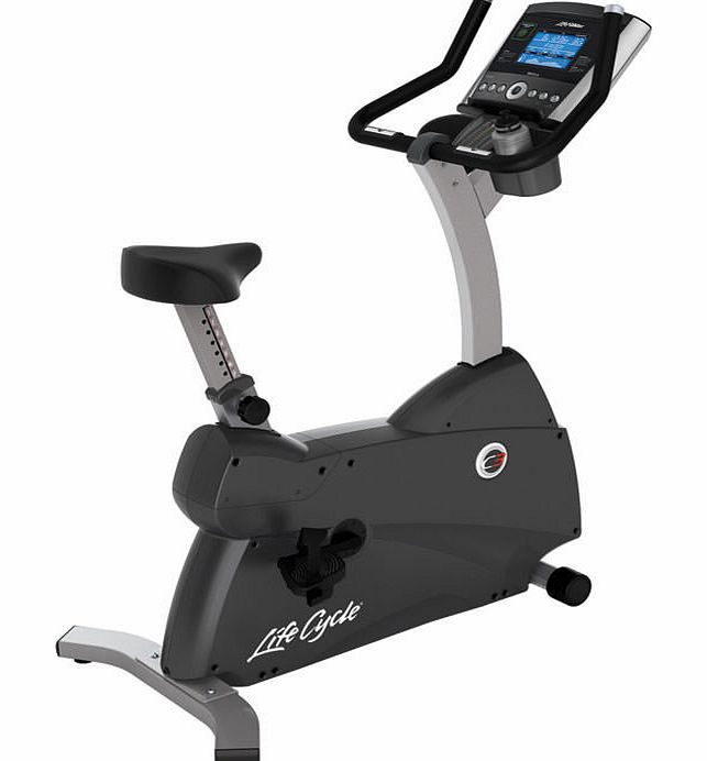 Life Fitness C3 Upright Cycle with GO Console