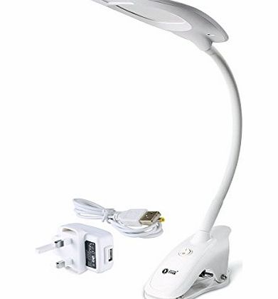 Lighting EVER LE 5W Flexible LED Desk Lamps, Reading Lamp, Book Light, Task Light,Table Lamp