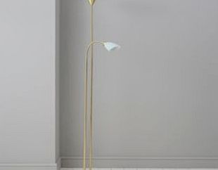 Carpio Antique Brass Effect Floor Lamp