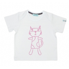 Girls White T-shirt