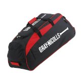 LIME MARKETING Gray Nicolls Atomic Wheelie Bag (Black/Silver)