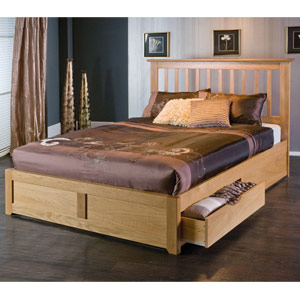 , Bianca, 4FT 6 Double Wooden Bedstead