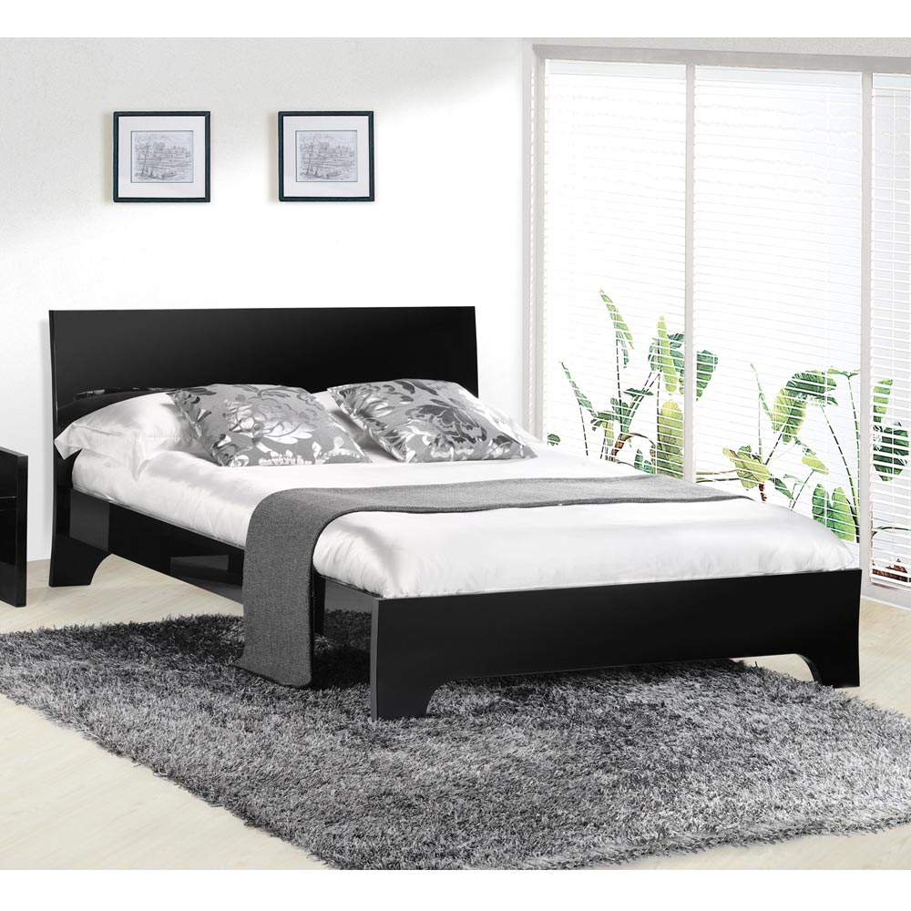 Limelight Beds 5Ft Phobos Black Bedstead